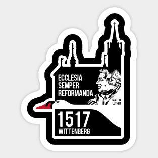 Ecclesia Semper Reformanda Sticker